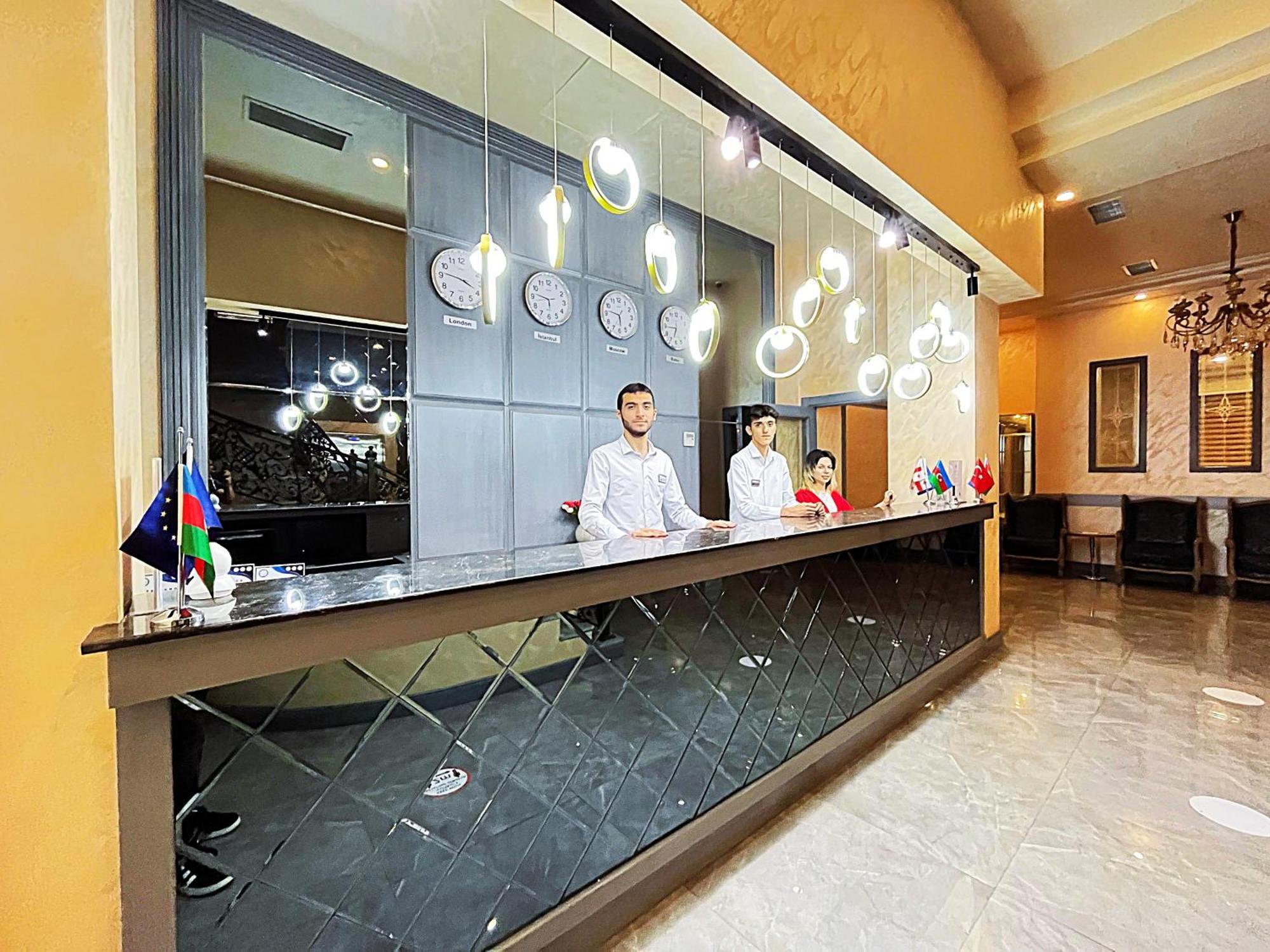 Gm City Hotel Baku Bagian luar foto