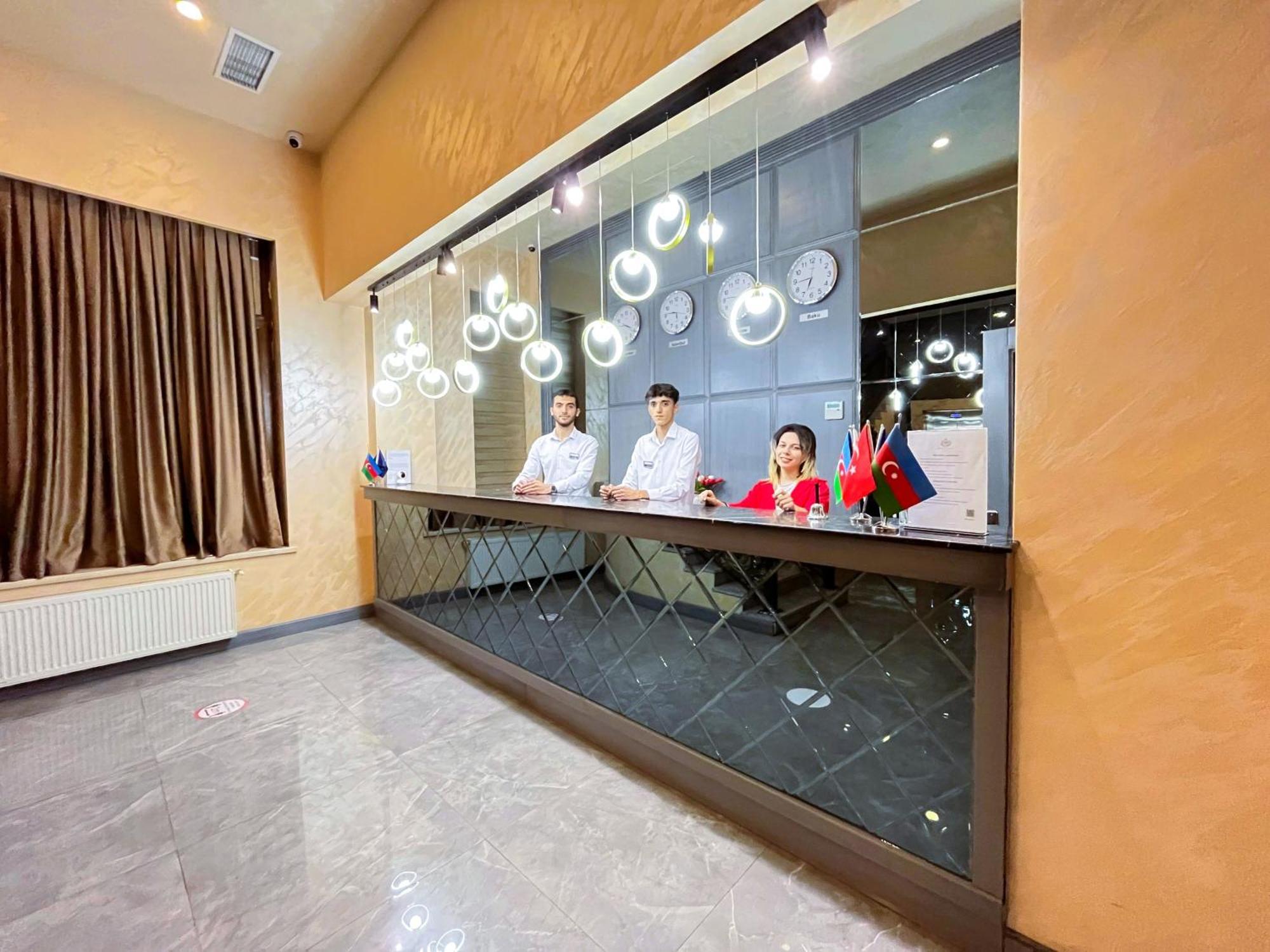Gm City Hotel Baku Bagian luar foto