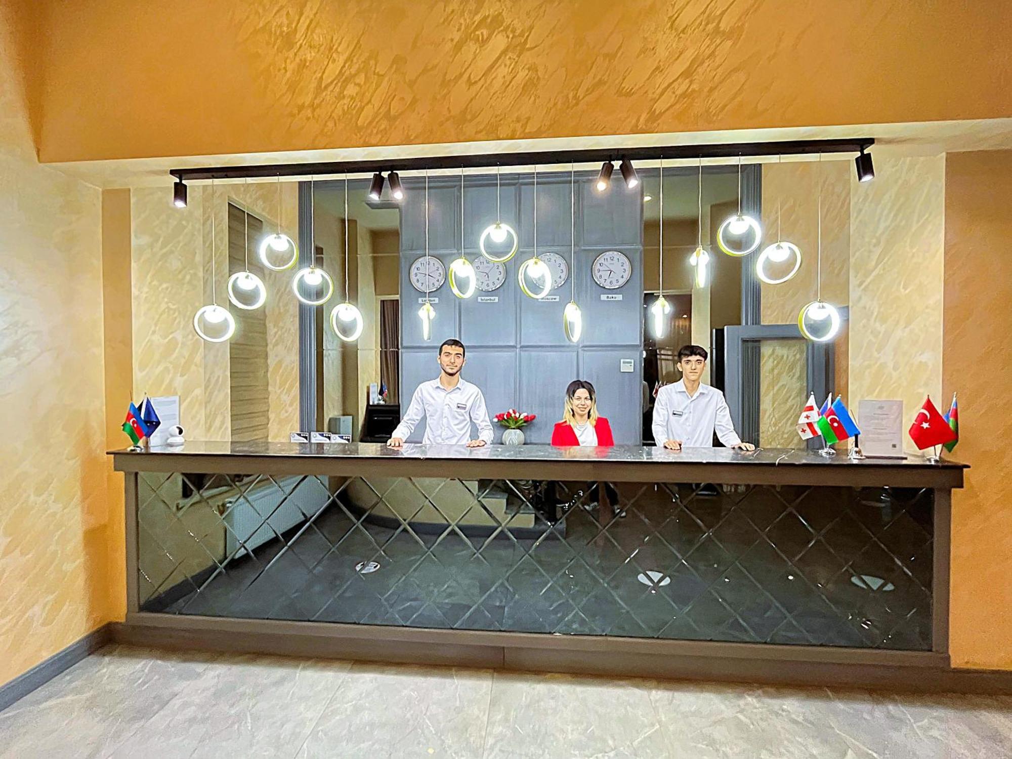 Gm City Hotel Baku Bagian luar foto