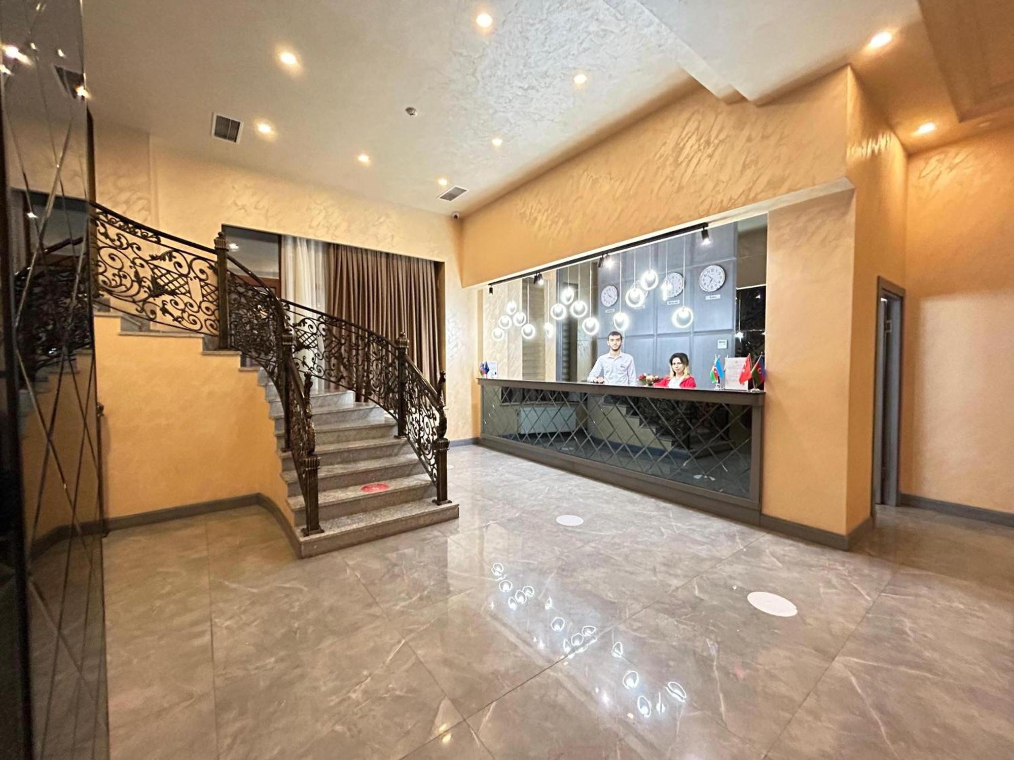 Gm City Hotel Baku Bagian luar foto