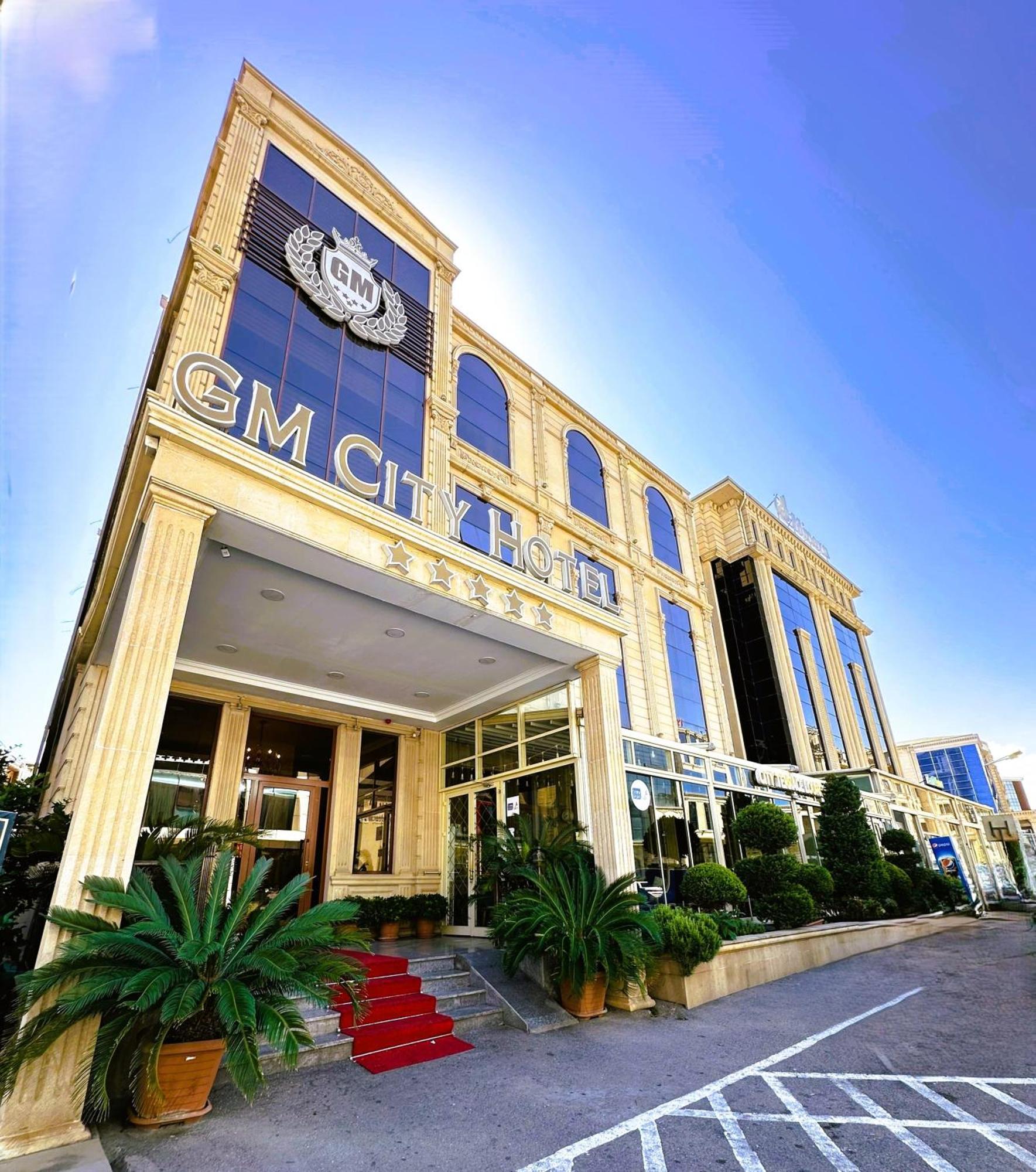 Gm City Hotel Baku Bagian luar foto