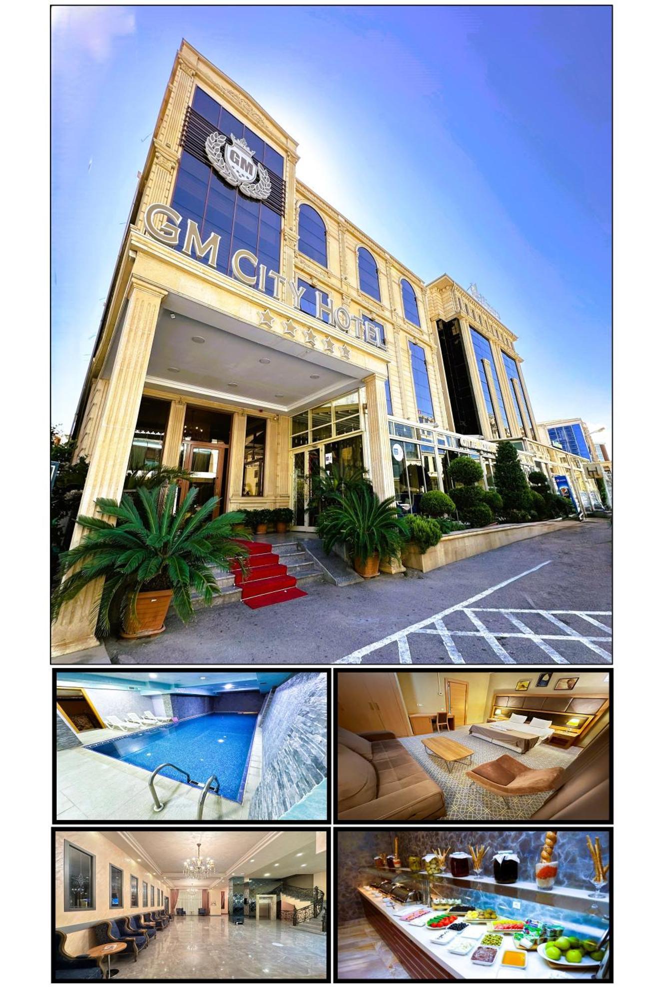 Gm City Hotel Baku Bagian luar foto